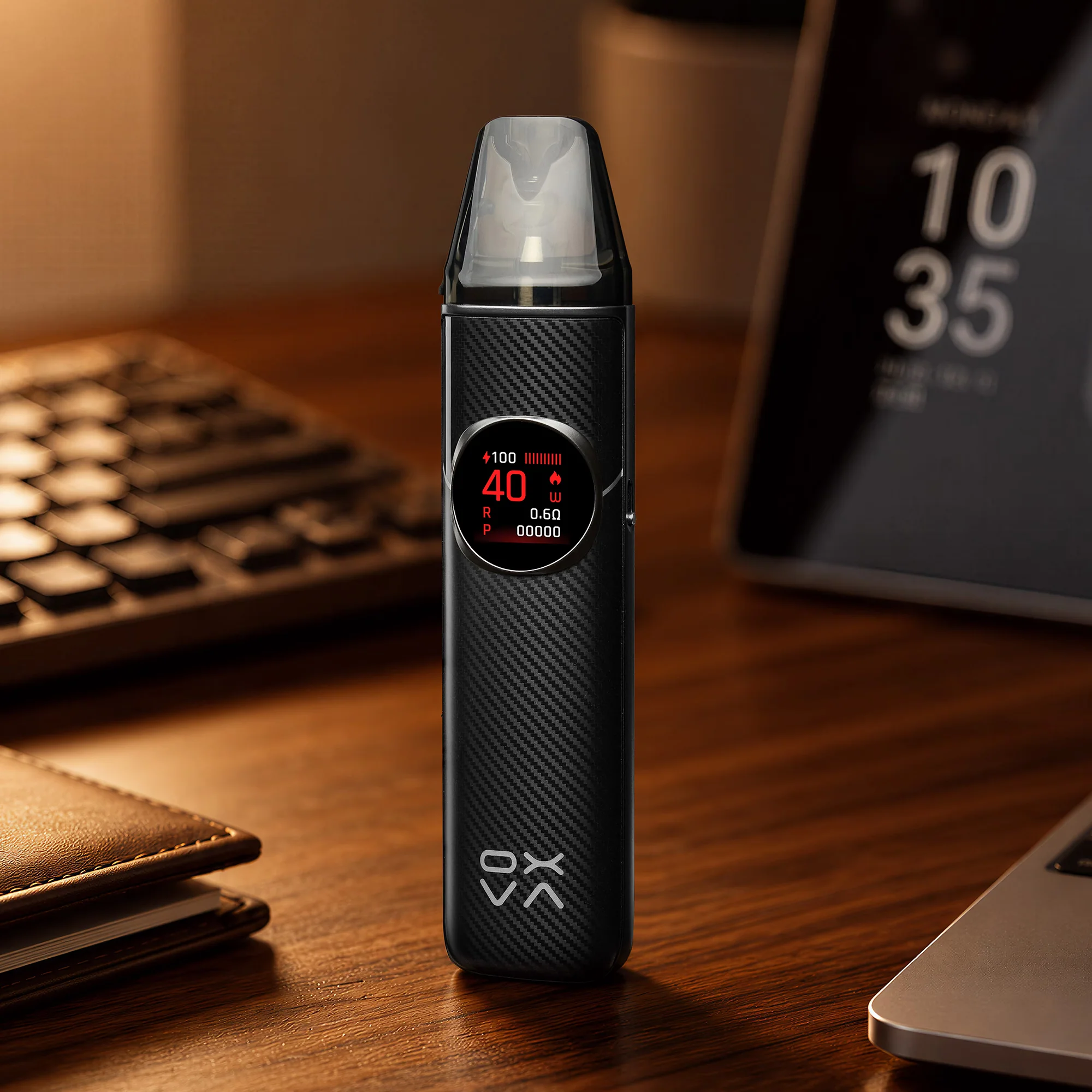 OXVA NeXLIM 2 barevný displej a regulace airflow